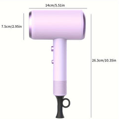 1 Concentrator Nozzle 1 Diffuser Attachments Fast Drying Professional Ionic Hair Dryer, Lightweight And Quiet Low Noise Blow Dryer For Home Salon Travel, Holiday Gift