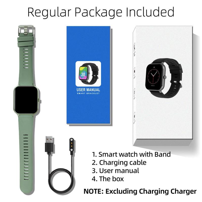 1.83" Fashion Touch Screen Smart Watch for Fall Gift, Digital Fitness Watches with Call Function 100+ Sports Modes DIY Watch Dials Messages Reminder Multifunctional Smartwatch for Men Women, Tracker Smartwatch, Fitness Watch