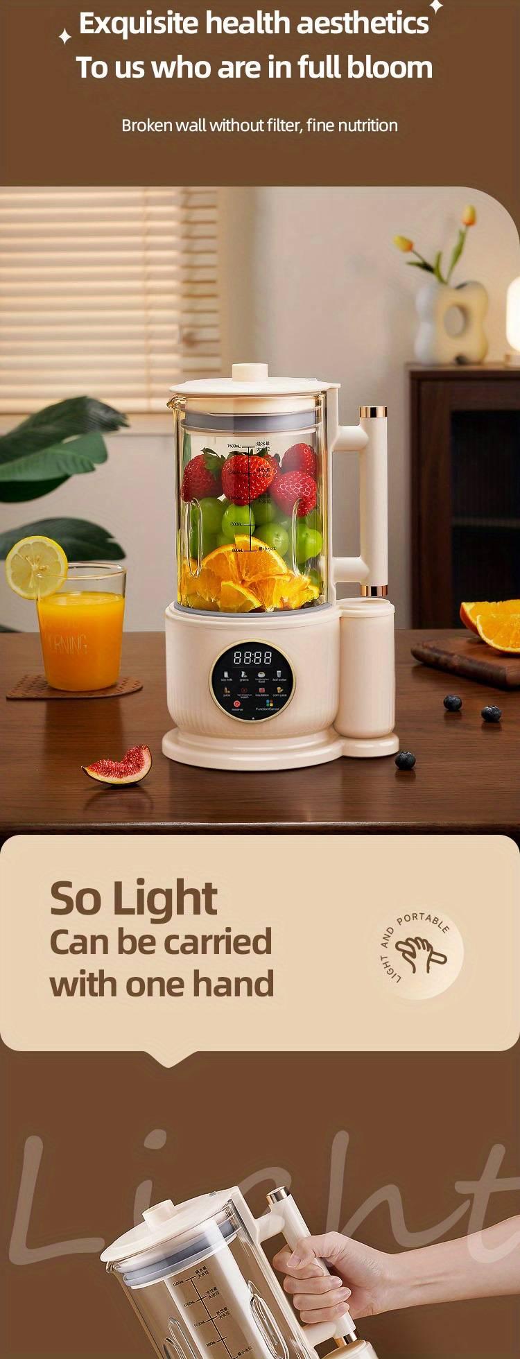 1.5L Multifunctional Quiet electric juicer , Specialty Kitchen Appliances,household blender,Nut Milk Maker, kitche items , juice cleanse, frozen drink