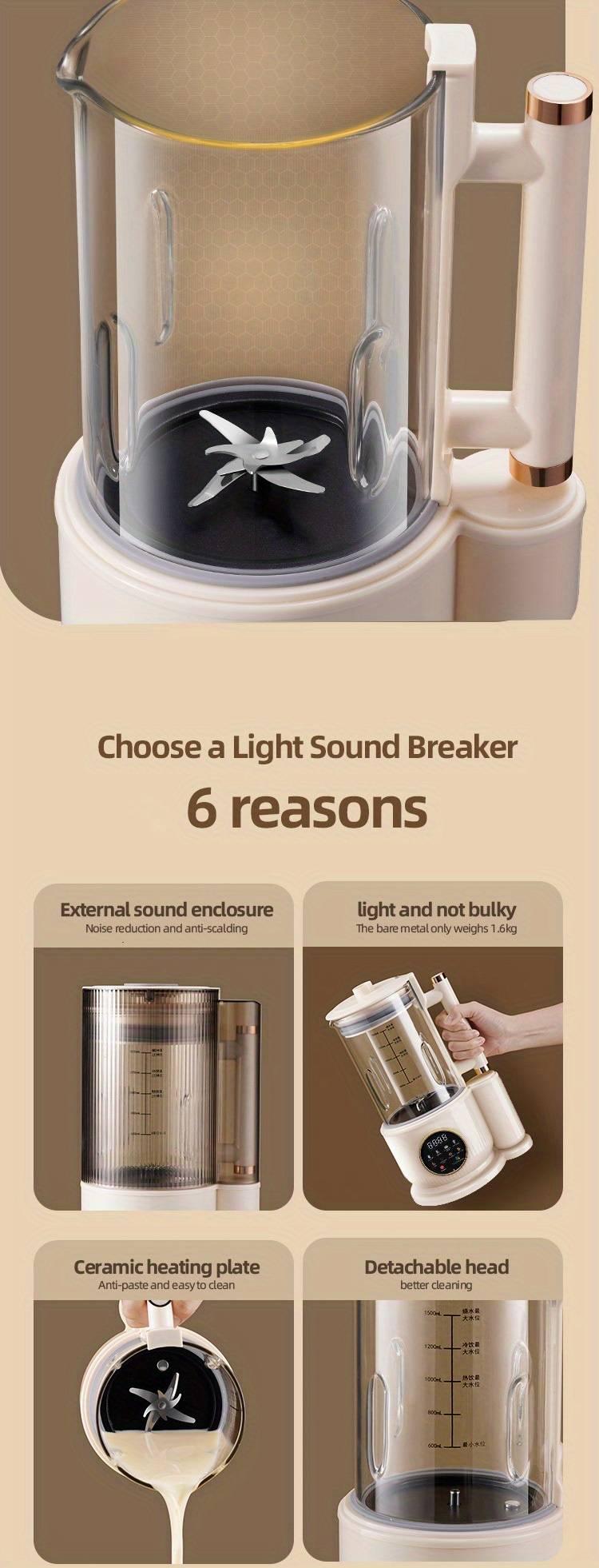 1.5L Multifunctional Quiet electric juicer , Specialty Kitchen Appliances,household blender,Nut Milk Maker, kitche items , juice cleanse, frozen drink